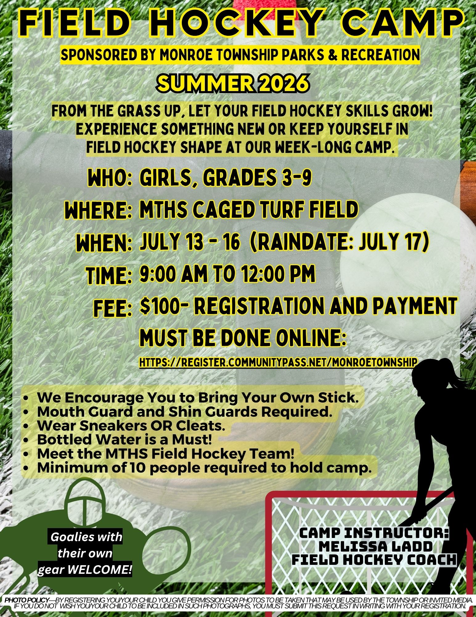 FIELD HOCKEY CAMP 2026