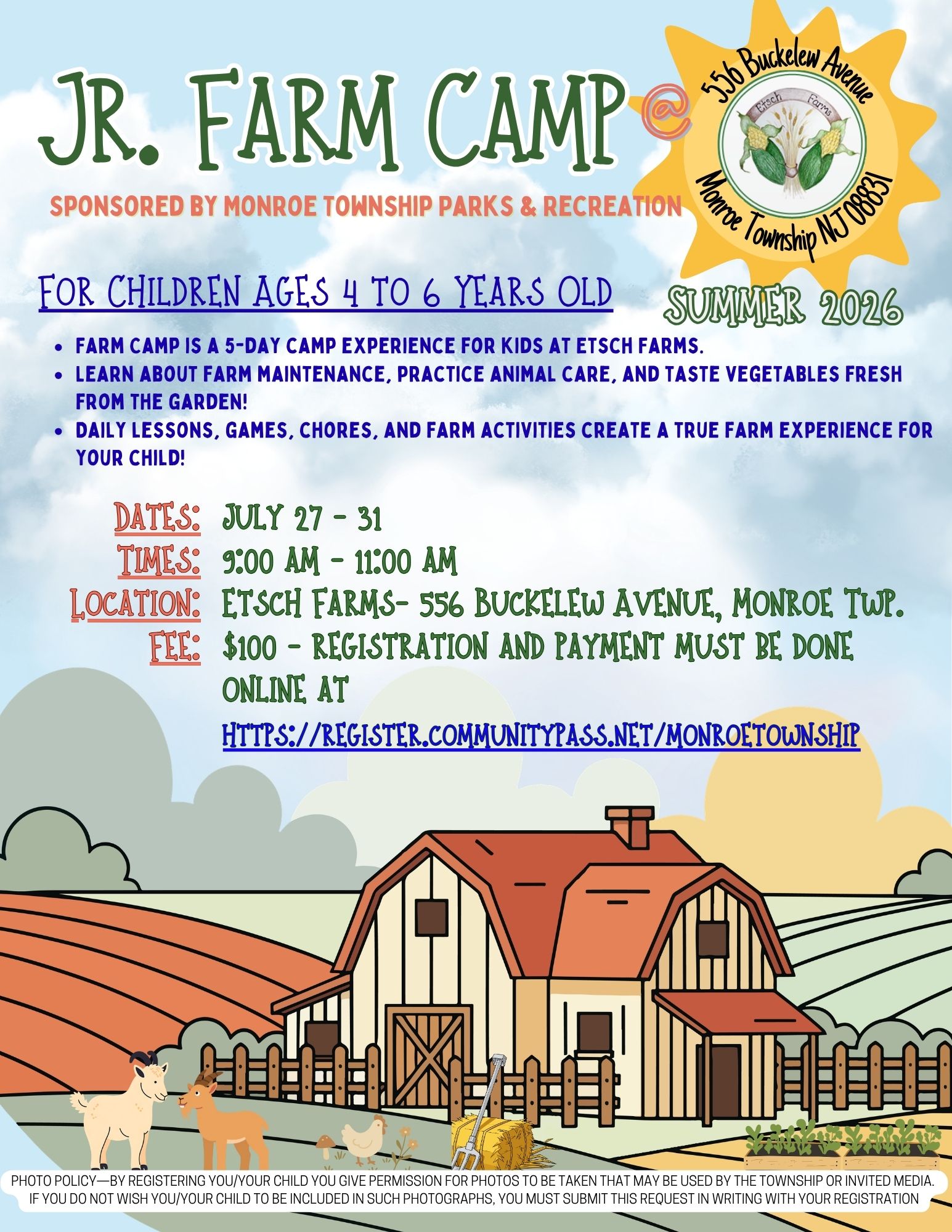 FARM CAMP 2026